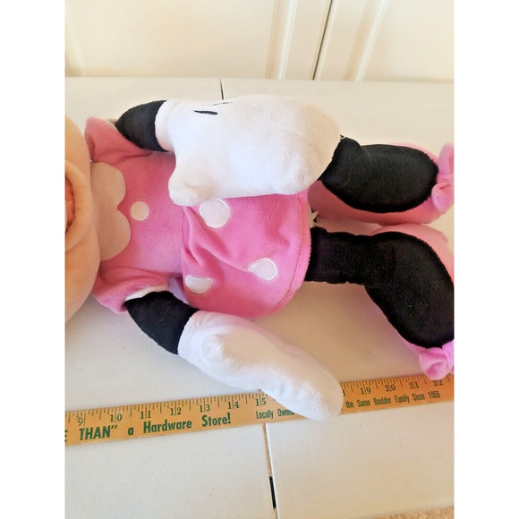 Disney Mickey And Minnie Mouse Approximately 27" Tall Large Size Plush Stuffies - Picture 15 of 16